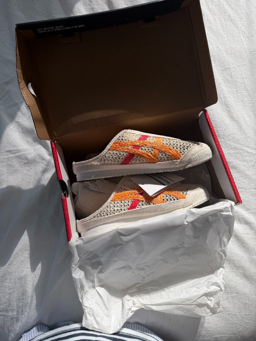 *NWT* Onitsuka Tiger MEXICO 66 SABOT - OATMEAL/HABANERO
